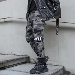 Новый стиль хлопок хип хоп камуфляж мужские рабочие брюки джоггеры брюки мужские повседневные уличные длинные брюки