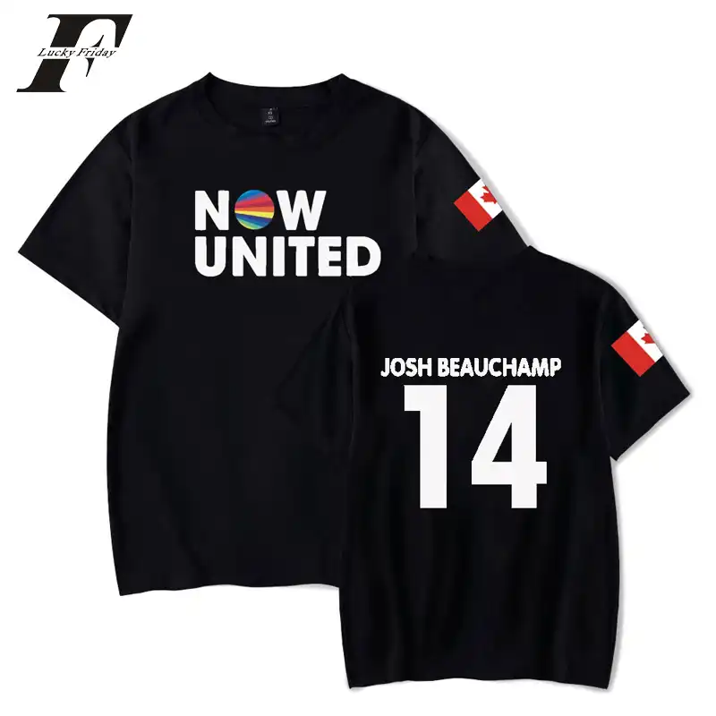 Blusa now united josh beauchamp Clearance