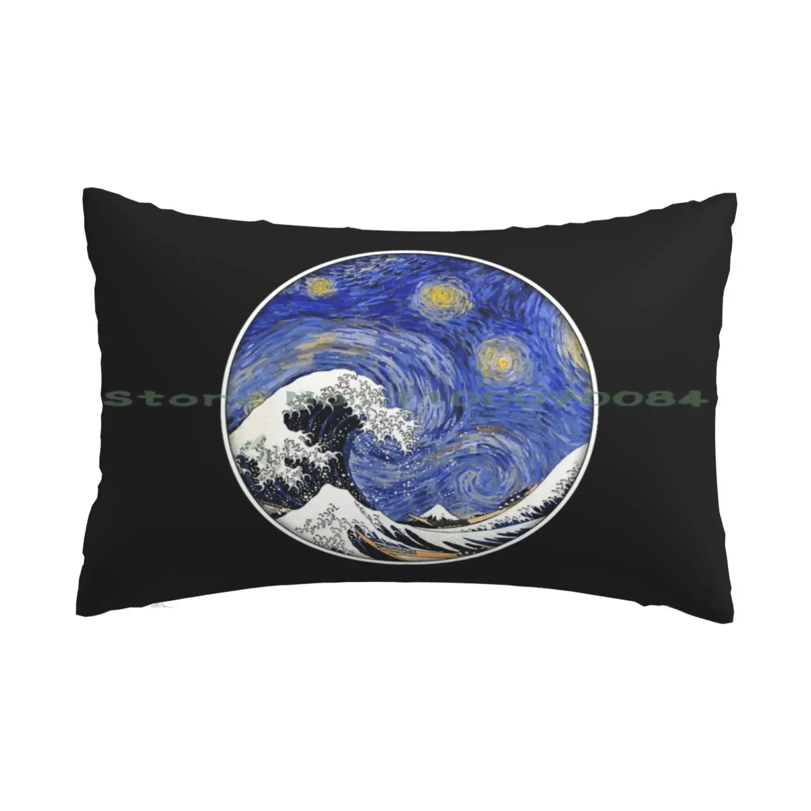Van Gogh Notte Stellata E Federa Hokusai Great Wave 20X30 50*75 Divano Camera Da Letto Super Moto Supermotard Moto Cross Moto Cross