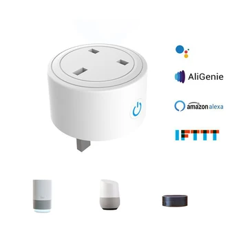 

Hot Sale High Quality Remote Intelligent Voice Control UK Socket+Plug Timing Sharing Lighting Kit