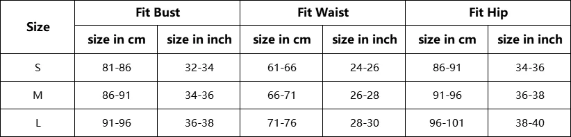 Swinsuit Size