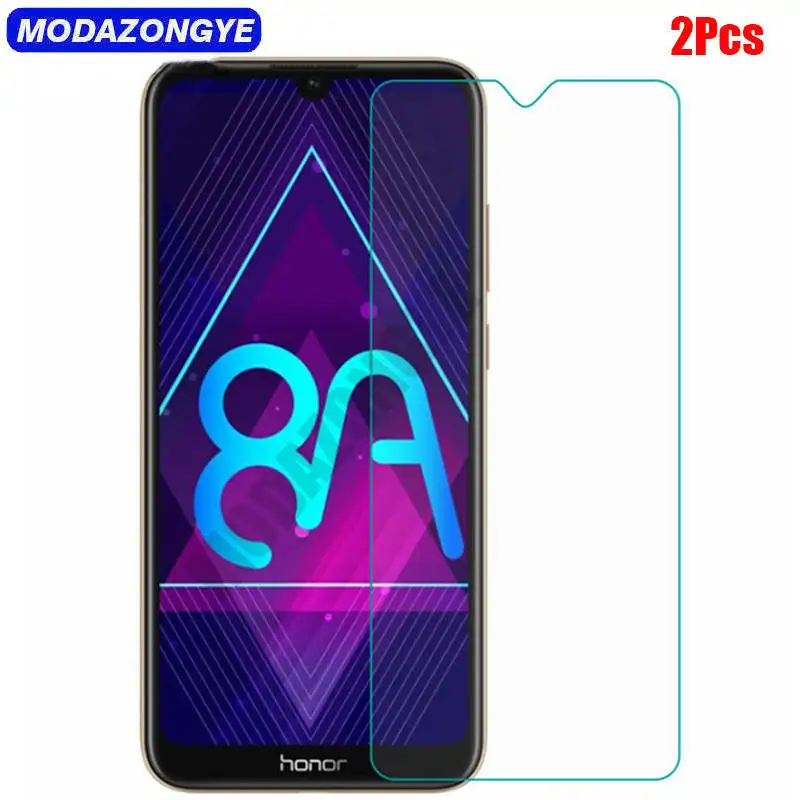 Закаленное стекло для Huawei Honor 8A Pro 2 шт. защитная пленка экрана зеркальная L41 8 A 8APro |