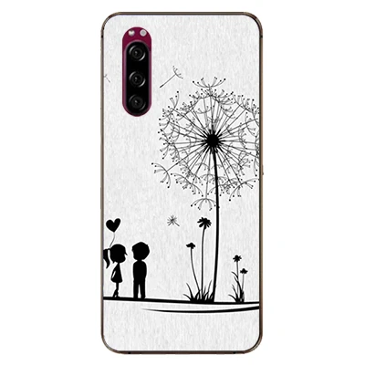 For Sony Xperia 5 J8210 J9210 J8270 Case 6.1'' Fashion silicone Back Cases for Sony Xperia 5 Phone Cover Protective Shells Coque - Цвет: 10