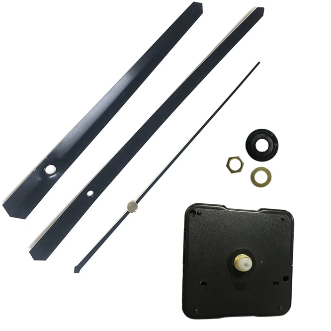 10pcs Silent 13mm Shaft Quartz Wall Clock Movement Mechanism With Metal