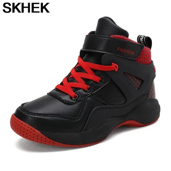 

SKHEK Children's Sneakers Plush Kids Shoes Warm Girls Shoes for Winter Boys Cushion Running Comfortable Sports Travel