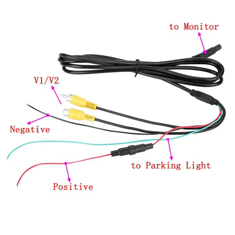 Reviewer Mirror Car Rear View Monitor Portable Backup Camera Lens Sensors IP68 7 Inches Universal