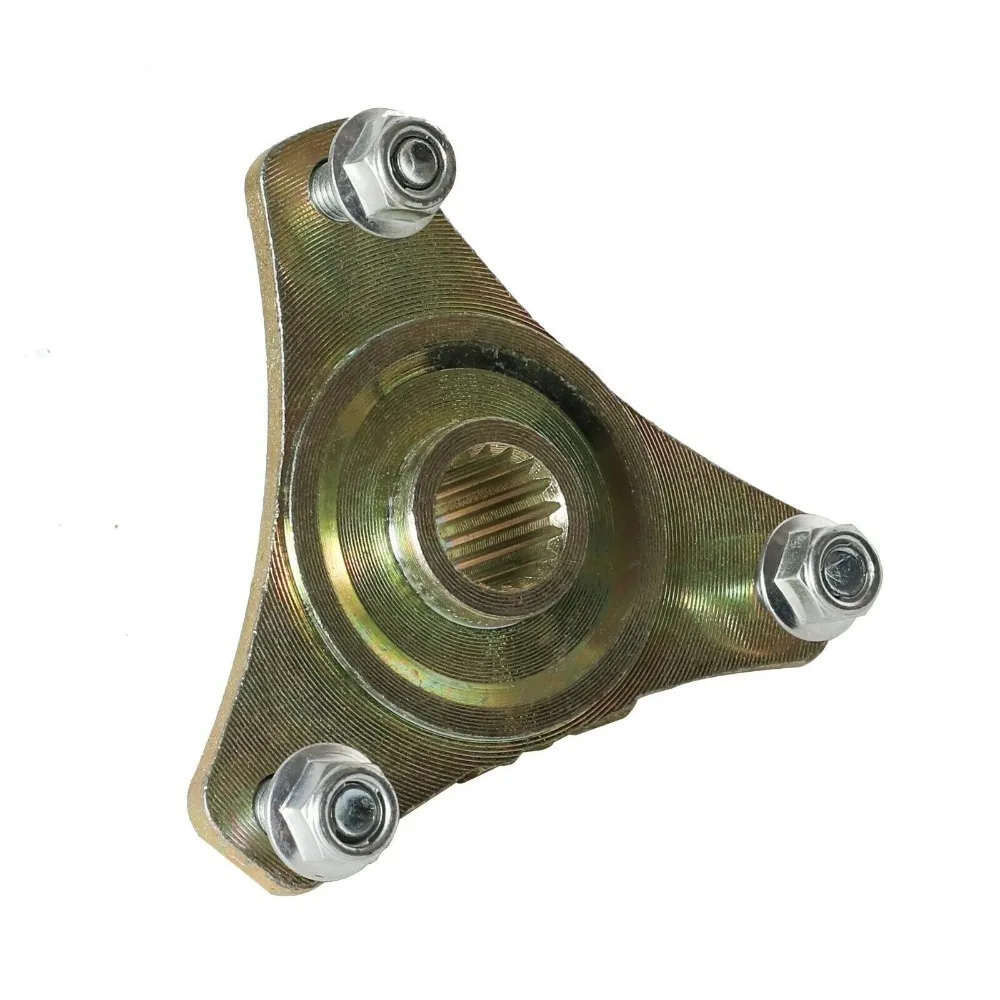 Pair 3 Stud 78mm 17T Rear Axle Wheel Hubs for Go Kart Racing Mini Bike ATV (4)