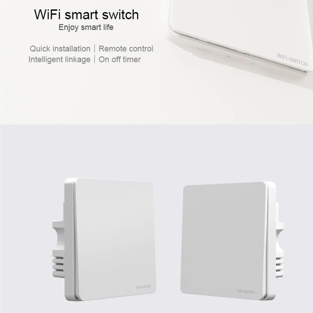 Умный переключатель Smart Life для Alexa/для Google Home Голосовое управление wifi переключатель