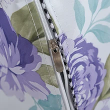 Бытовой прочный барабан стиральная машина ткань пылезащитный чехол водонепроницаемый пион фиолетовый практичный, высококачественный