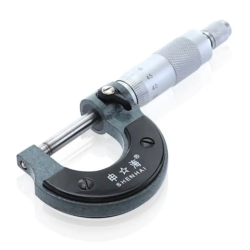New 0-25mm 0.01mm Outside External Metric Gauge Micrometer Machinist Measuring with Box Accurate Measuring Tool
