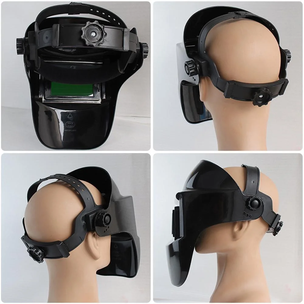 Casque De Soudage Réglable Solaire Auto Assombrissement Tête Montée