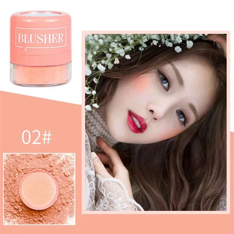 2 Mushroom Head Air Cushion Blusher Fine Powder A Touch Of Ruddy Three-dimensional Beauty - Цвет: 2