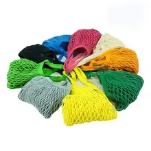 I2u многоразовая сетчатая хлопковая Сетчатая Сумка-органайзер для покупок и улицы, набор из 5 предметов