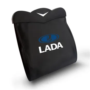 

1X Seat Back Trash Bag Storage Box For Lada VESTA Niva Kalina Priora Granta Largus Vaz Samara PU Leather Seat Back Organizer