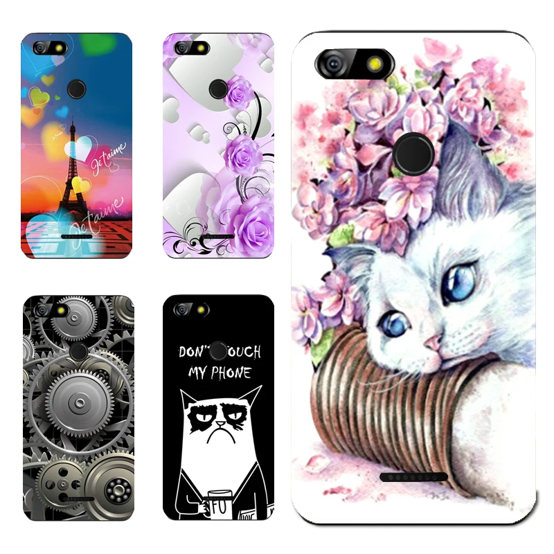 Чехол для BQ 5500L ADVANCE Love Heart Art Rose Shell чехол телефона с цветочным рисунком|case cover|housing