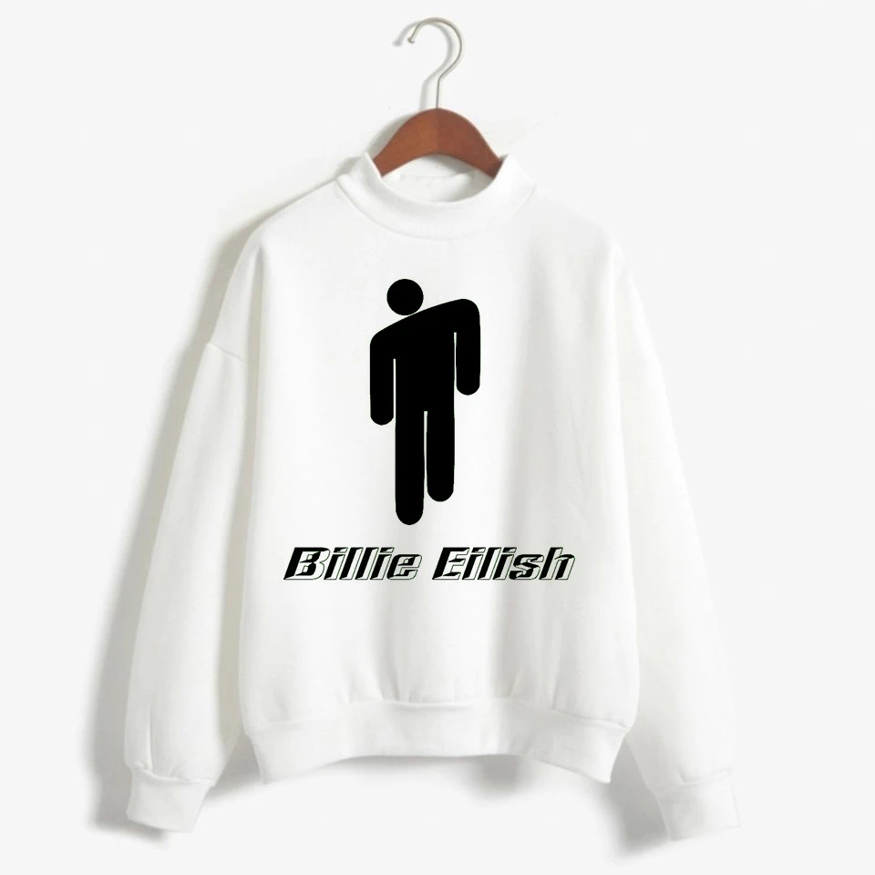 

Billie Eilish Oversized Hoodie Women Harajuku Korean Hip Hop Style Kawaii 90s Sweatshirt Female Hood Streetwear Ulzzang