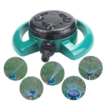 

8 Function Disc Sprinkler Adjustable Multi-Mode Sprinkler Garden Lawn Spray Garden Irrigation Tool