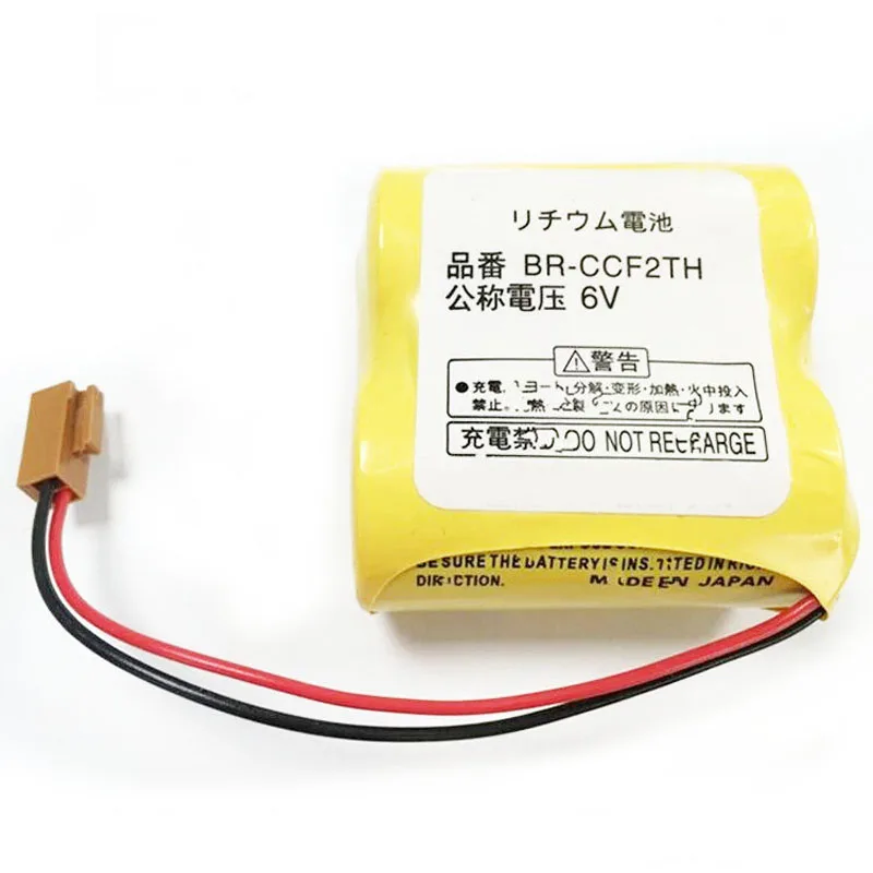 BR-CCF2TH A06B-6073-K001 A98L-0001-0902 6V 5000mAh литиевая батарея plc с вилкой для цифрового фотоаппарата Panasonic Fanuc BR-CCF2TE Батарея