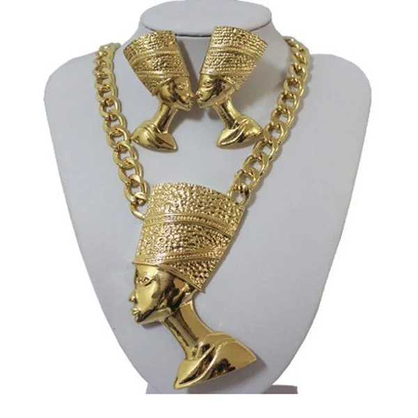 

Europe And America Exaggeration Accessories Egypt Pharaoh Nobility Game of Thrones Symbol of Alloy Necklace/Sets of Chain