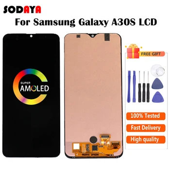 

For Samsung Galaxy A30S LCD A307FN A307G SM-A307F A307F LCD Display With Touch Screen Digitizer Assembly For Samsung A30S LCD