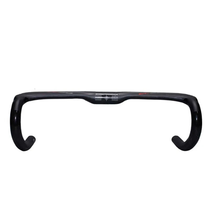 400/420/440mm Mountain Bike Road Bike Handlebar Carbon Fiber One-shaped Integrated Bar Riser Bar Racing Bike Accessories 31.8mm