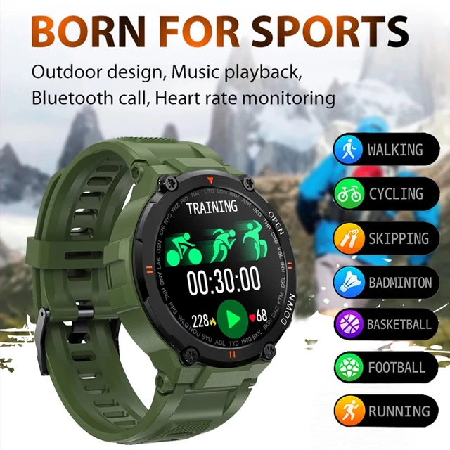 2021 New Smart Watch Men Sports Fitness Bluetooth Call Multifunction Music Control Alarm Clock Reminder Men Smartwatch For Phone 3