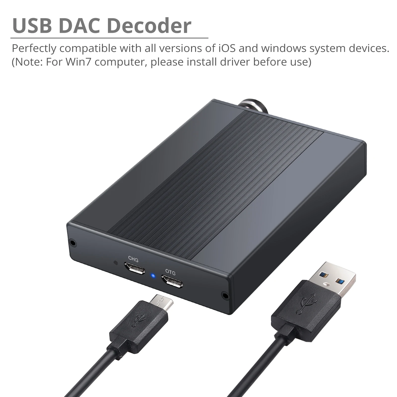 Prozor 192khz Usb Dac Hifi Headphone 