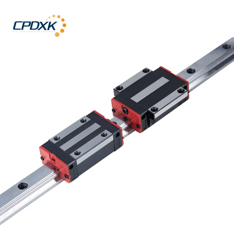 

HGR20 2pcs linear guide rail + 4 pcs linear block carriage HGH20CA or HGW20CC FOR CNC parts