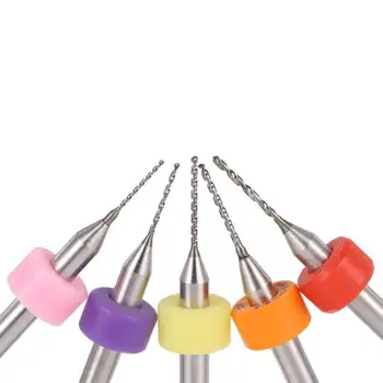 

50pcs PCB Circuit Board Carbide Micro-Drill Bits Tool Set 0.5mm To 0.9mm