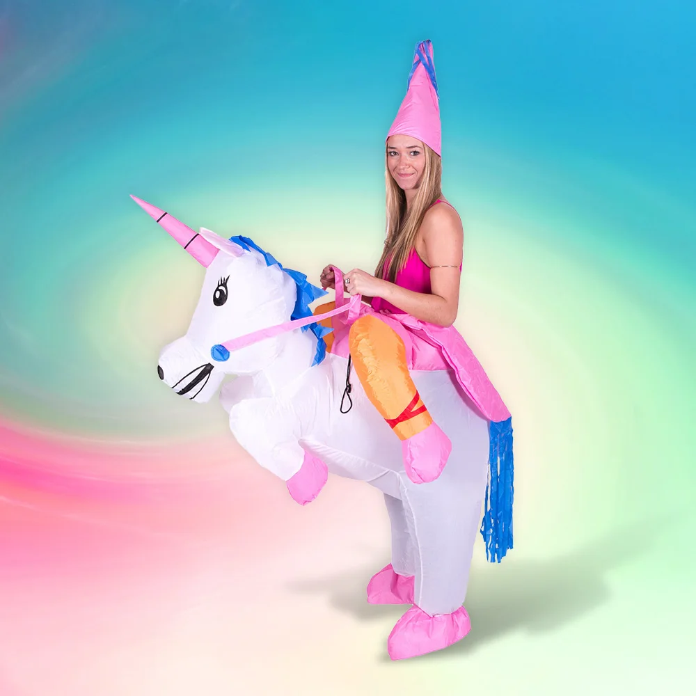 Cartone ragazzi ragazze bambola unicorno Cosplay mascotte Costume adulto  festa di compleanno vestito operato abiti di Halloween celebrazione  abbigliamento - AliExpress