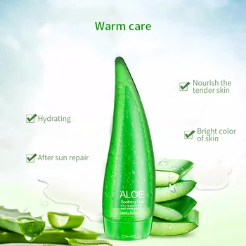 

Pure Aloe Vera Gel Lotion- For Face & Dry Sore Essence Bump Body Lotion Skincare Moisturizer Face Care P9