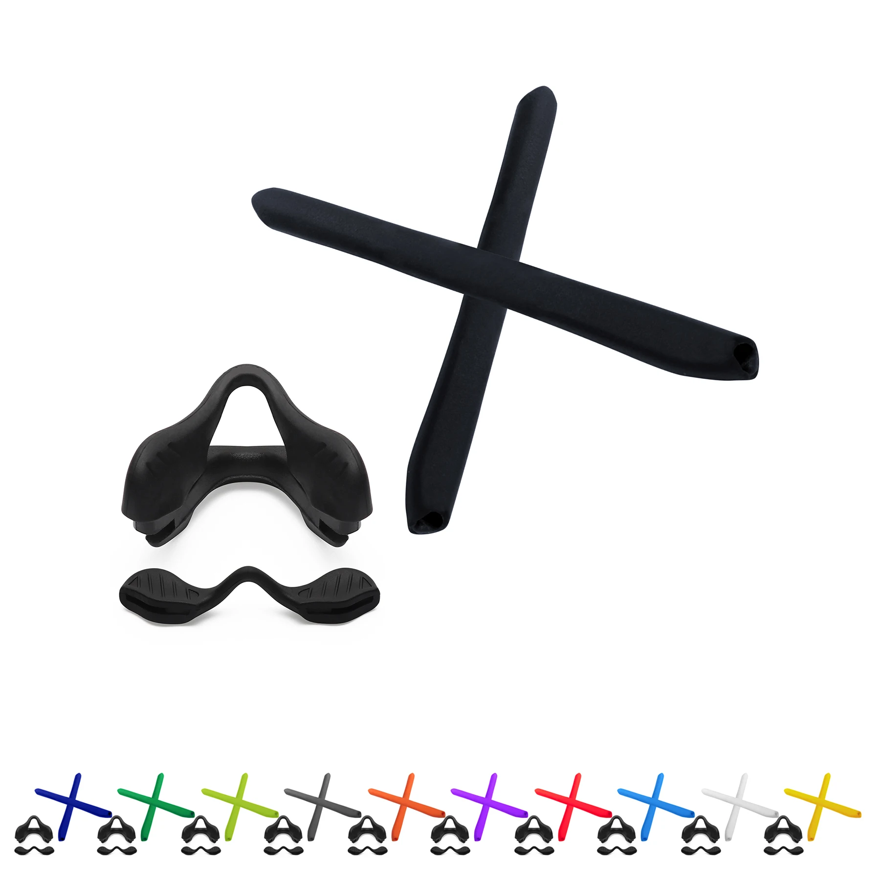 ToughAsNails Rubber Kit Arm Ear Socks/Nose Pads Set for for Oakley