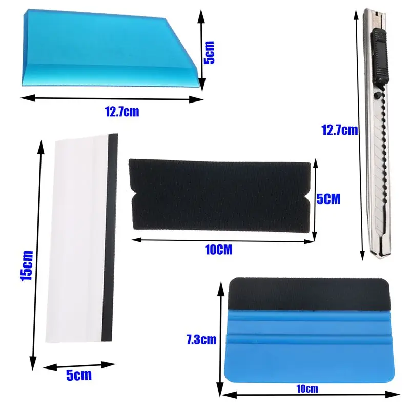 28 In1 Professional Car Window Film Tint Tools Kit Wrap Application Squeegee