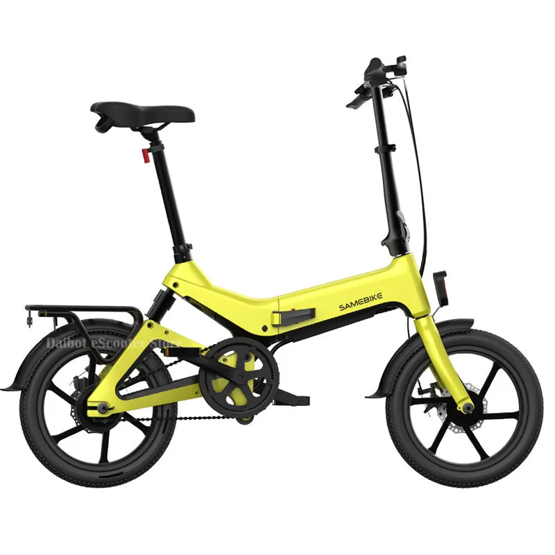 SAMEBIKE JG7186 умный электрический велосипед, 2 колеса, электрические велосипеды, складной электрический скутер для взрослых 36 В 7.5AH 25 км/ч