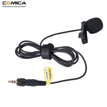 

Comica CVM-M-O2 3.5mm Lavalier Microphone Omnidirectional Lapel Microphone Input Line for Sony Wireless Microphone Transmitter
