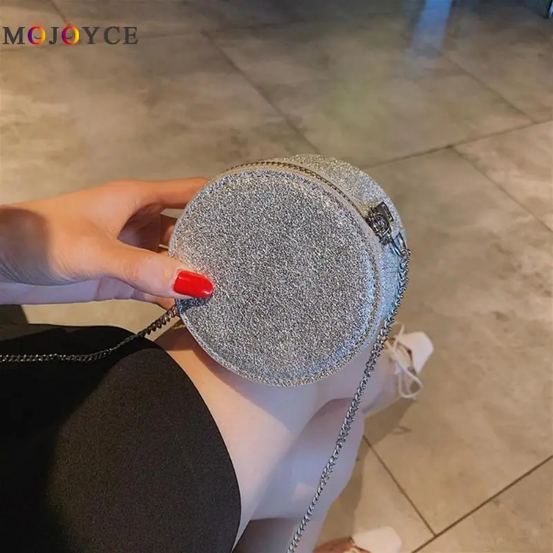 Маленькая сумка-мессенджер в стиле ретро, женская сумка из искусственной кожи крокодила, квадратная круглая сумка через плечо, Женская мини-сумка на цепочке - Цвет: C