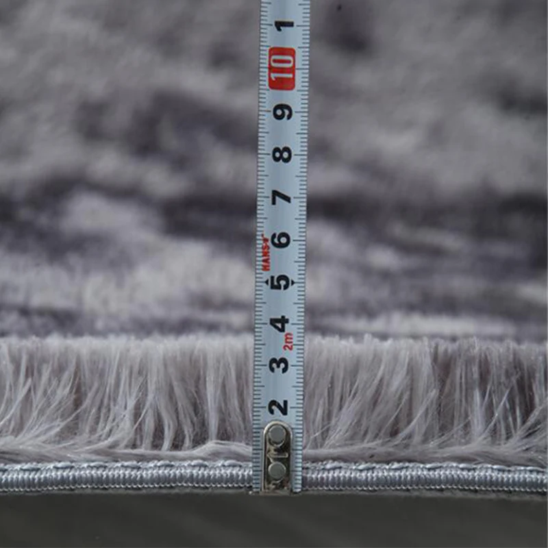 Solid Pile Plush Carpet Rugs For Living Room Bedroom Anti-Slip Study corridor Soft Carpets Shaggy Nursery Rug Home Plush Decor