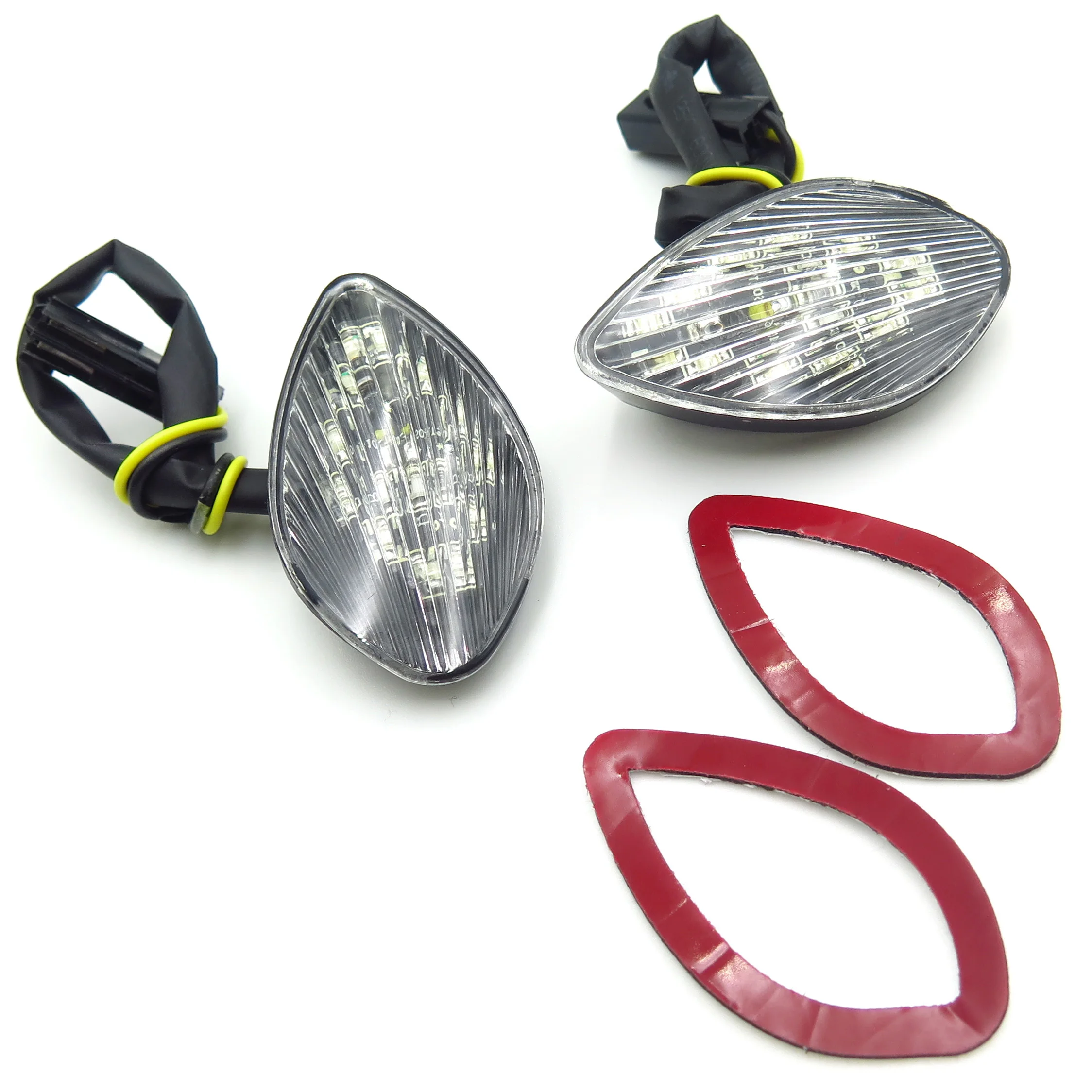 Aftermarket БЕСПЛАТНАЯ ДОСТАВКА мотоциклетные запчасти Евро LED заподлицо сигнал
