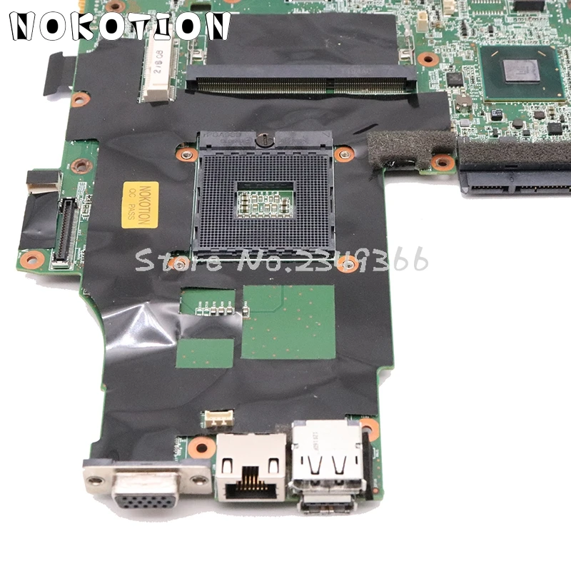 NOKOTION 04Y1933 04W2045 63Y1967 63Y1989 основная плата для lenovo T420 T420i Материнская плата ноутбука QM67 UMA DDR3