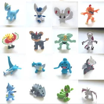 

Set (1) New arrival 4cm anime action toy figures Collection model toys pokemonal figures