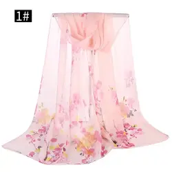 2019 китайский классический шелковый шарф на весну и осень, женский модный милый платок с принтом, женский шифоновый пляжный солнцезащитный