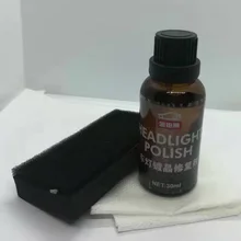 Защитный аппликатор для мотоцикла, набор для ухода, покрытие фар, полировка, инструменты для ремонта, царапины, 30 мл, оксид автомобиля, практичный