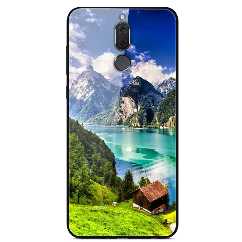 Для huawei mate 10 Lite чехол для телефона, закаленное стекло, жесткие чехлы для huawei Nova 2i чехол mate 10 Lite 10 Lite Nova2i, мягкий бампер