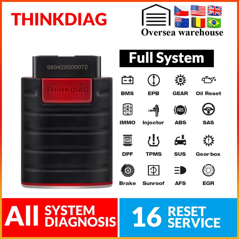 Диагностический инструмент LAUNCH ICARSCAN ThinkCar ThinkDiag считыватель кодов X431 IDIAG Easydiag launch