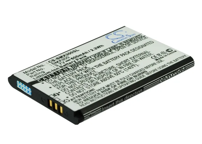 Аккумулятор CS 600 мАч для Samsung X300 | Электроника