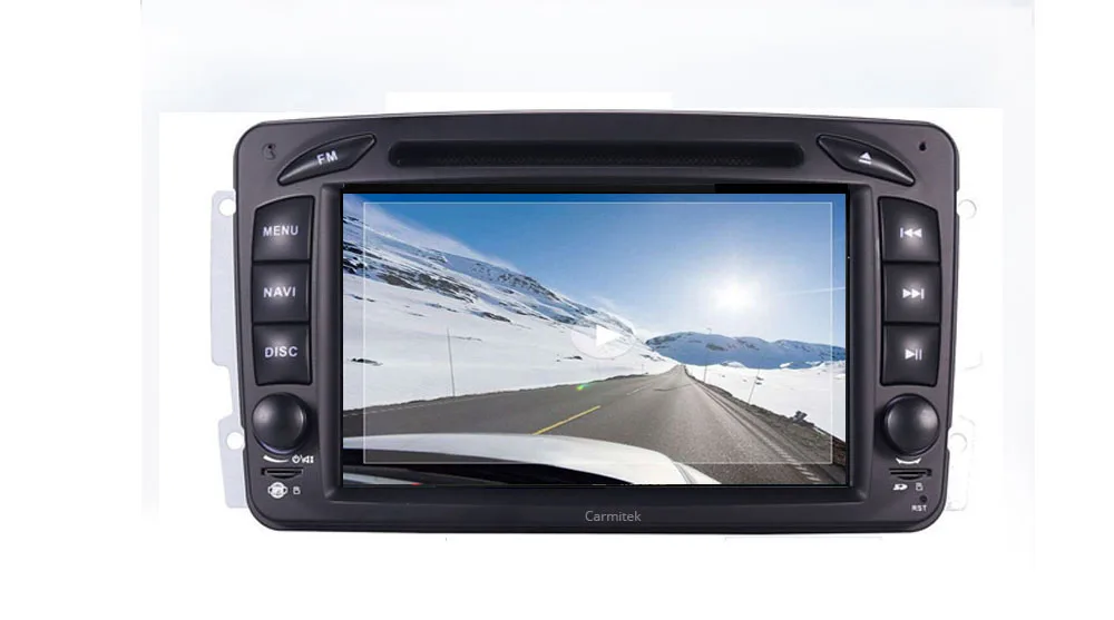 Top Android 9.0 2din CAR DVD PLAYER For Mercedes Benz W209 W203 W168 M ML W463 Viano W639 Vito Vaneo  GPS Navi Radio USB SD Free Map 9