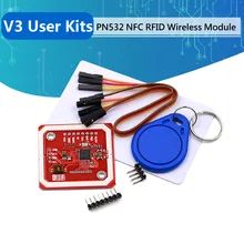 PN532 NFC RFID Module sans fil V3 Kits utilisateur lecteur écrivain Mode IC S50 carte PCB Attenna I2C IIC SPI HSU pour Arduino