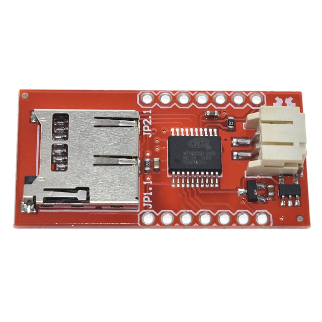 5 Schede SD Audio Module WTV020 Per Arduino - Supporta Micro-SD Fino 2GB, Con E-Book Incluso - Foto 11