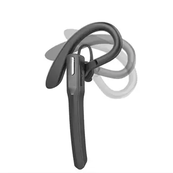

Wireless Bluetooth Headphones Business Hands-free Headset V5.0 Ear Hook Earphones IPX4 Waterproof Sport Earbuds With Microphone
