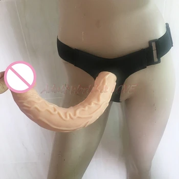 CPWD 14 inch strap on dildo huge dildo horse soft strap ons giant huge long dick leather strapon harness Big cock sex toy 4